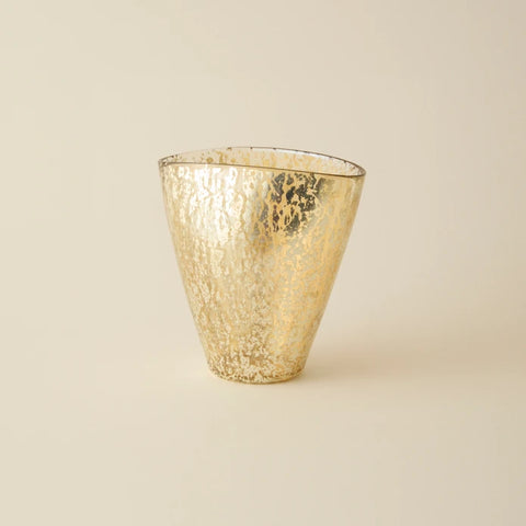 Karaca Home Jolie Vazo Gold 23X13,5X23 cm  