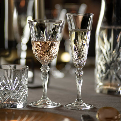 RCR Melodia Kristal 6'lı Kadeh Seti 270 ml  