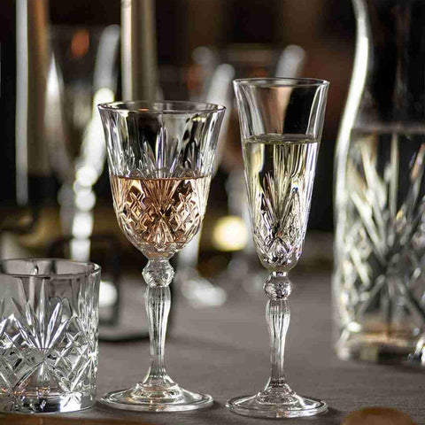 RCR Melodia Kristal 6'lı Kadeh Seti 270 ml  