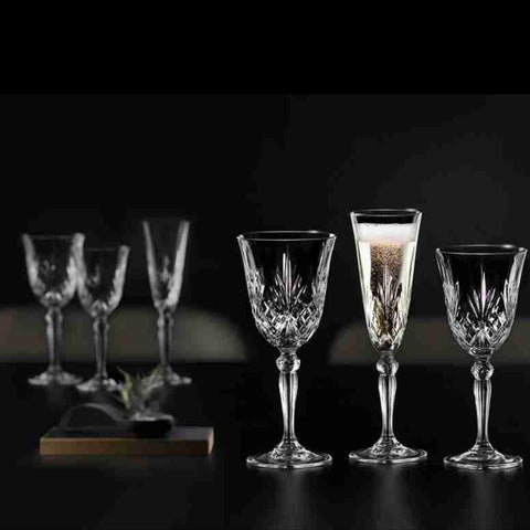 RCR Melodia Kristal 6'lı Kadeh Seti 270 ml  