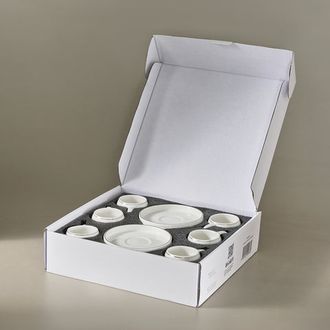 Karaca Streamline Sunset 6-Piece Coffee Cup Set for 6 People, 100 ml