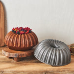 Karaca Cake Pro Sliced Cast Cake Mold Anthracite 