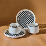 Karaca Kazayağı 2-Person Coffee Cup Set, 100 ml