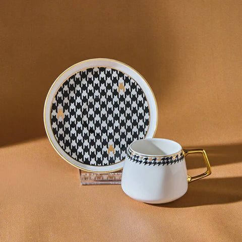 Karaca Kazayağı 2-Person Coffee Cup Set, 100 ml