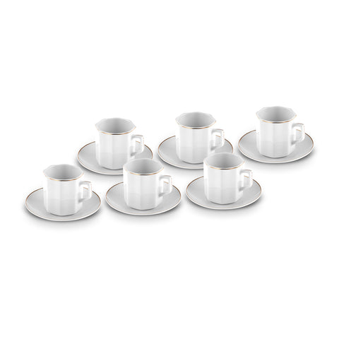 Karaca Vezir 6 Person Coffee Cup Set 80 ml