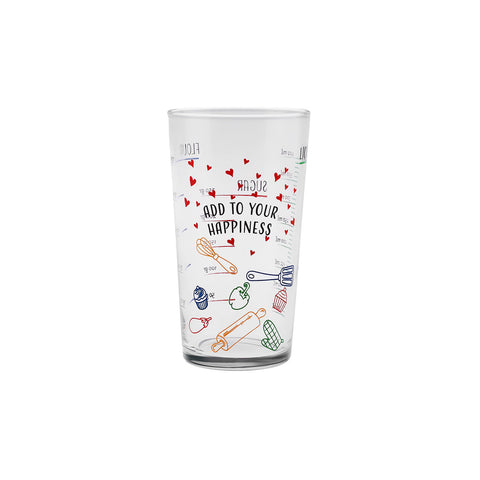 Karaca Carme Rotes Messglas 550 Ml