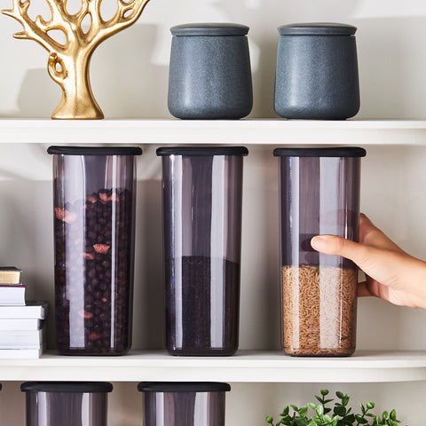 Karaca Rise 9-Piece Storage Container Set Anthracite
 