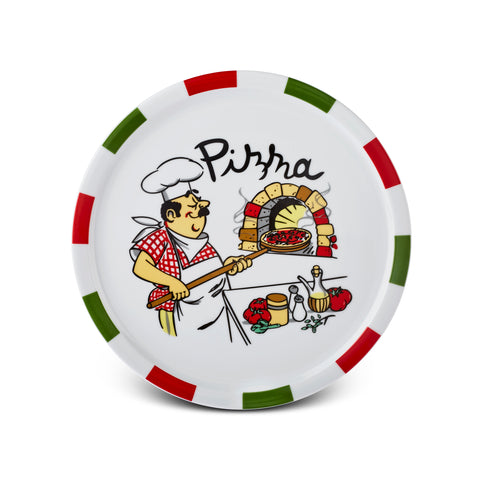 Karaca Napoly 5-Piece 4-Person Pizza Set