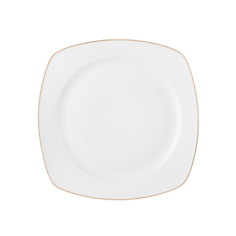 Karaca Timeless 59 Parça Porcelain Yarım Kare Yemek Takımı 12 Kişilik, Altın
 