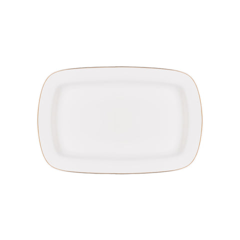 Karaca Timeless 59 Parça Porcelain Yarım Kare Yemek Takımı 12 Kişilik, Altın
 