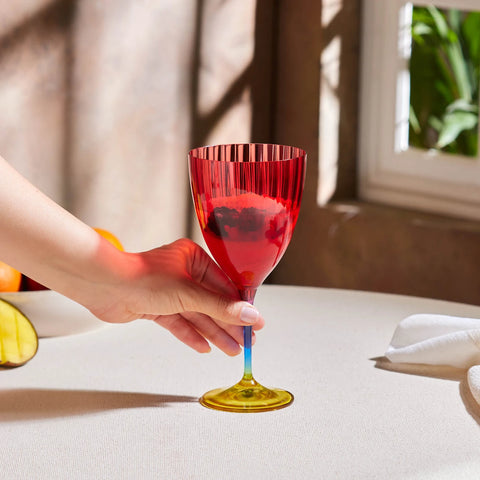 Karaca Dolce Glass 400 ml Red  