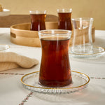 Karaca Nilüfer 12-Piece Tea Set