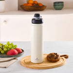 Karaca Thermosteel Earth Leakproof Stainless Steel Thermos 680 ml Beige