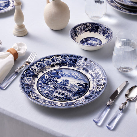 Karaca Old Town 24-Piece Dinnerware Set for 6 People