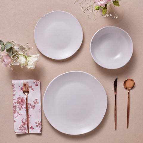 Karaca Scarlet 18-Piece Dinner Set for 6 People
