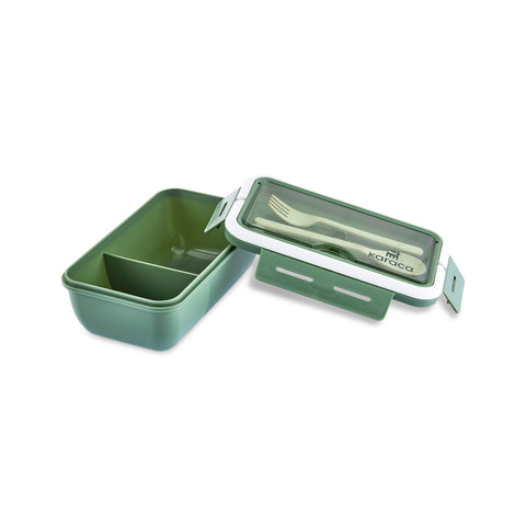 Karaca Fusca Çatal Kaşıklı Lunch Box Yeşil