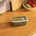 Karaca Fusca Çatal Kaşıklı Lunch Box Yeşil