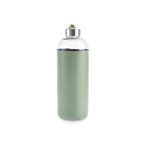 Karaca Leather Su Şişesi, 1 L, Yeşil