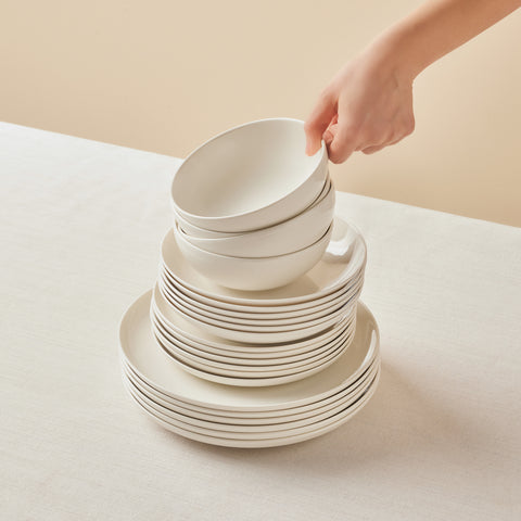  Karaca Streamline Remi 24-Piece Dinnerware Set for 6