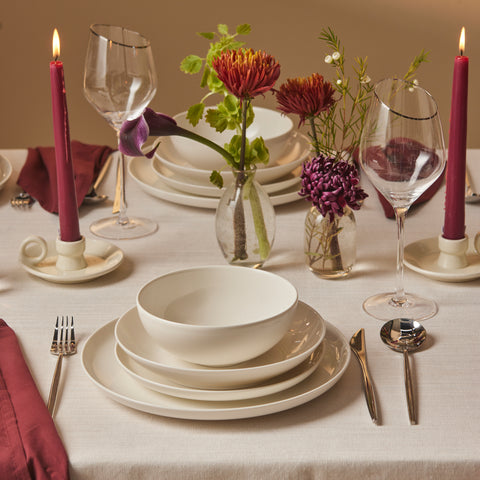  Karaca Streamline Remi 24-Piece Dinnerware Set for 6