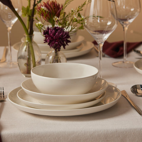 Karaca Streamline Remi 24-Piece Dinnerware Set for 6