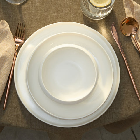 Karaca Streamline Sunset 21-Piece Dinnerware Set for 4