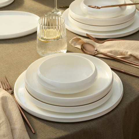 Karaca Streamline Sunset 21-Piece Dinnerware Set for 4