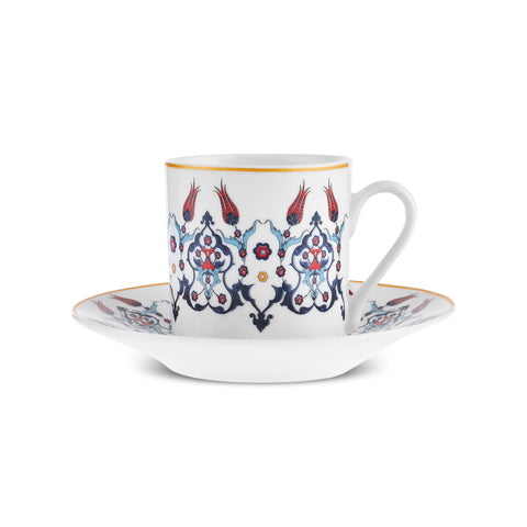 Karaca Haliç Cup Set for 6 People, 80 ml
