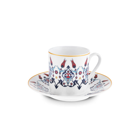Karaca Haliç Cup Set for 6 People, 80 ml
