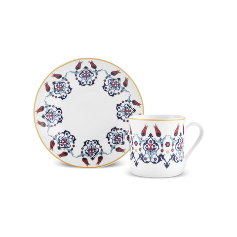 Karaca Haliç Cup Set for 6 People, 80 ml