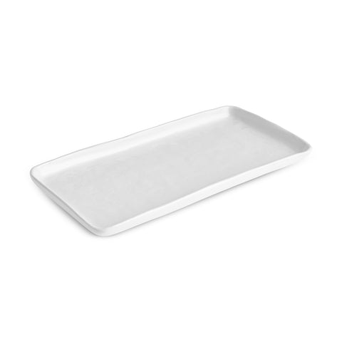 Karaca Epsilon Porselen Dikdörtgen Servis Tabağı, 26 cm, Beyaz
