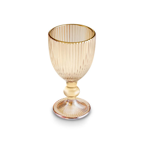 Karaca Rocco 6-Piece Coffee Glass Set, Amber, 60ML