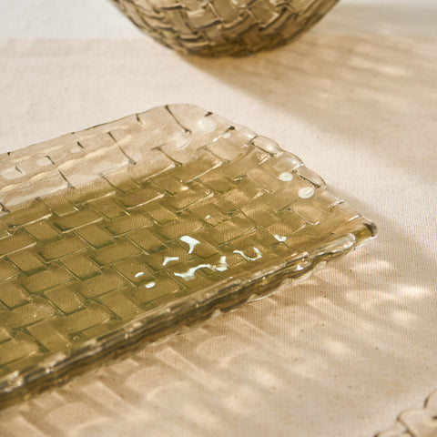 Karaca Braid Lustrous Boat Plate 29x8.5 cm  