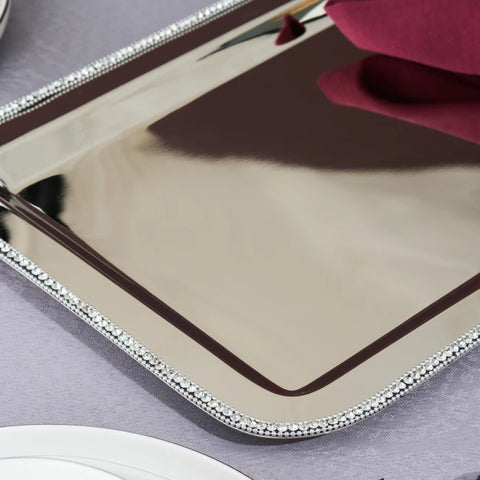 Karaca Home Majesty Decorative Tray Rectangular 42x29.5 cm
 