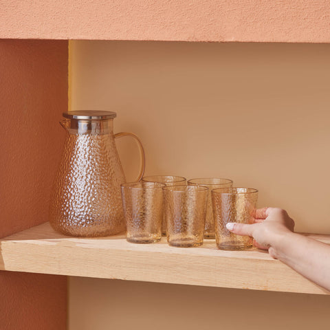 Karaca Luminous 7-piece Glass Set