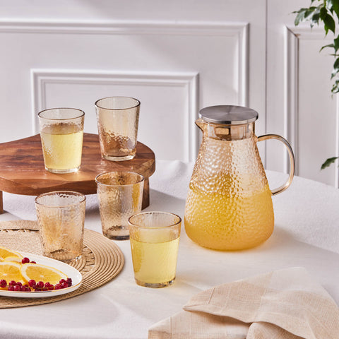 Karaca Luminous 7-piece Glass Set
