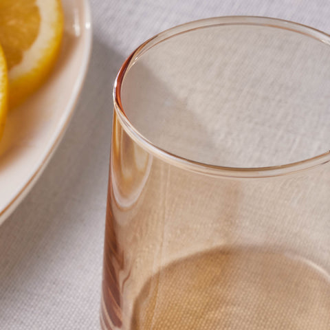 Karaca Serene 7 Piece Glass Set, Amber