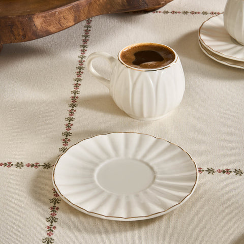 Karaca Eylül Coffee Cup for 6 People 85 Ml