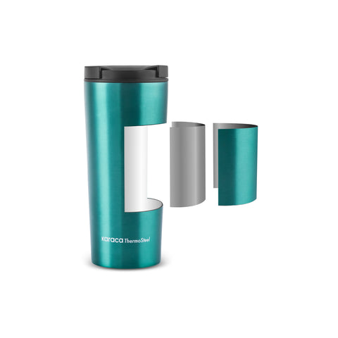 Karaca Sheeny Stainless Steel Leak-Proof Thermos 450 ml Green