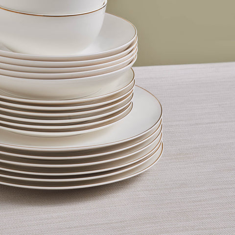 Karaca Elegance Bone Esbelto 53 Parça 12 Kişilik Yemek Takımı Gold