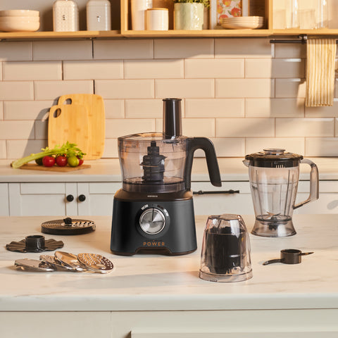 Karaca Mastermaid Power Multifunctional 10-in-1 Food Processor 2000W – Black