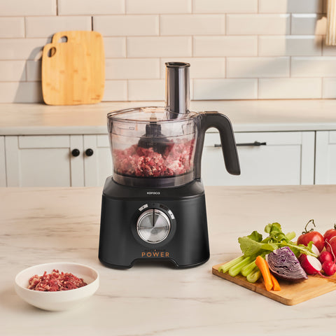 Karaca Mastermaid Power Multifunctional 10-in-1 Food Processor 2000W – Black