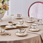 Karaca Bihter, 6 Person Coffee Cup Set, 90ML