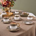 Karaca Belgin, 6 Person Coffee Cup Set, 90 ML