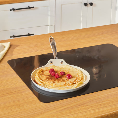 Karaca Swiss Crystal Almond Cream Pancake Pan 25 Cm
 