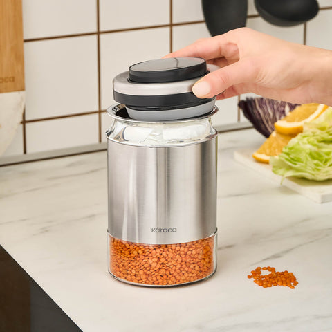 Karaca Stellum, Saklama Kavanozu, 750ML, Inox