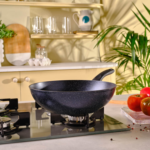 Karaca Aqua Granit Wok Tava 28 cm