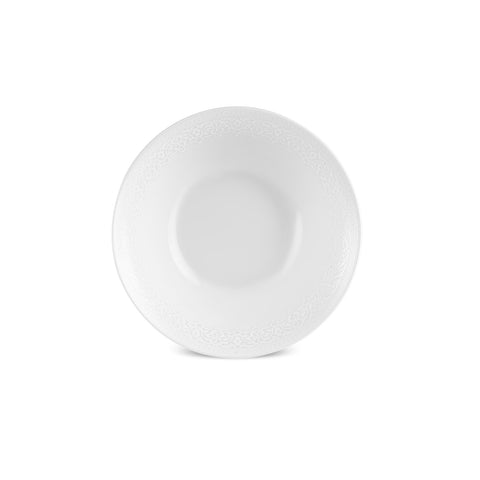 Karaca New Dome Dinnerware Set for 6 Persons, 24 Pieces, White

