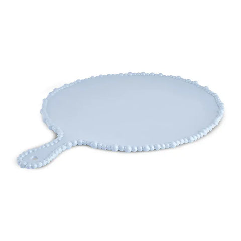 Karaca Perla Melamin Yuvarlak Peynir Tabağı, 42 cm, Mavi