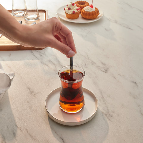 Karaca Sedir Silver 6 Parça Çay Kaşığı Kutulu